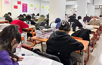 Doğubayazıt'ta sömestr tatili sınav kampına dönüştü