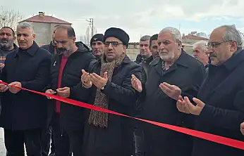 Doğubayazıt'ta yeni taziye evi açılışı gerçekleştirildi