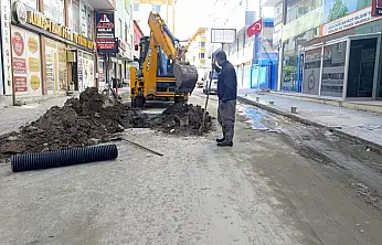 Doğubayazıt'ta yollar sokak sokak yenileniyor