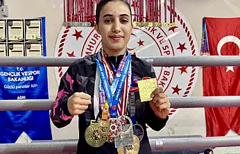 Dünya dereceli Ağrılı sporcu Sibel Oruç'un başarıya uzanan yolu