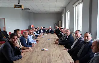 Eleşkirt'te çiftçilerin sorunları Ziraat Odası ziyaretinde ele alındı