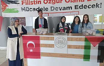 Gazze'ye yardımlar, Ağrılı öğrencilerin kumbaralarında toplandı