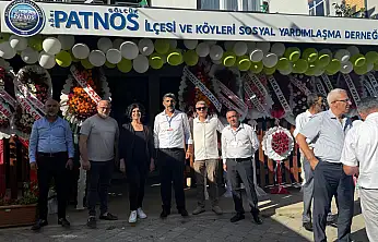 Gölcük'te Patnoslular Derneği açıldı