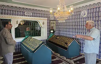 Halife Yusuf Türbesi ve Şeyh Muhammed Nuri Camii'nde inceleme