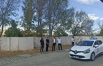 Hamur'da okullar ve sürücü sınavı mercek altına alındı