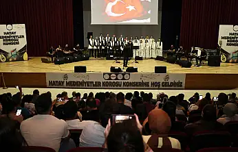 Hatay Medeniyetler Korosu, AİÇÜ'de unutulmaz bir konser verdi