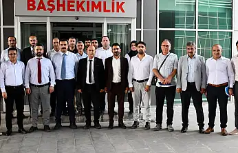 İl Sağlık Müdürü Dr. Mehmet Acu Ağrı Eğitim ve Araştırma Hastanesi'ni ziyaret etti