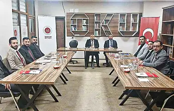 İlçe müftüleri 2025 yılının son toplantısında Patnos'ta buluştu
