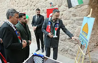 İshak Paşa Sarayı'nda Filistin için anlamlı buluşma
