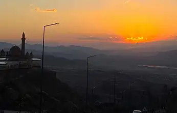 İshak Paşa Sarayı'nda gün doğumu bir başka güzel