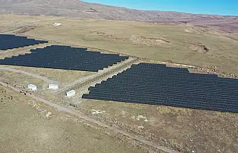 Karın eksik olmadığı Ağrı güneş enerjisinde öne çıkıyor