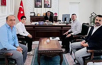 Kaymakam Dertlioğlu LGS Ağrı il birincisini ağırladı