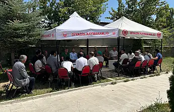Kaymakam Korkusuz Cuma Buluşmaları'nda vatandaşları dinledi