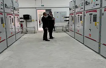 Kaymakam Korkusuz'dan Diyadin Trafo Merkezi'ne inceleme ziyareti