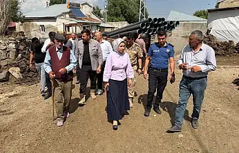 Kaymakam Kübra Baka Kılıç köylerde yürütülen çalışmaları yerinde inceledi