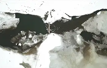 Kış Ağrı'yı esir aldı, nehirler dondu