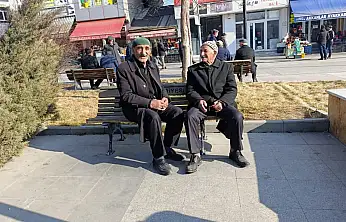 Kışın ortasında Ağrı'da güneş sürprizi