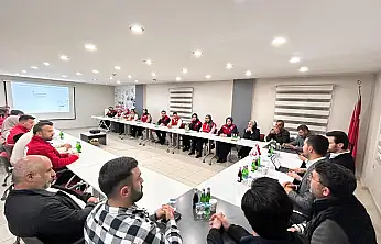 Kızılay, Ağrı'daki yardım çalışmalarını masaya yatırdı