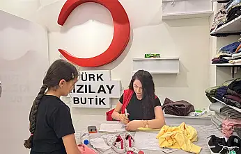 Kızılay Butiği'nden ihtiyaç sahibi ailelere destek eli