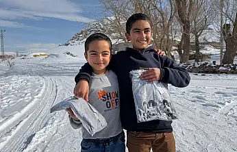 Kızılay gönüllüleri Ortadirek'te kapıları çaldı