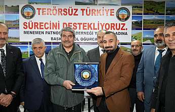 Menemen'de Patnoslular Derneği'nden birlik ve beraberlik mesajı