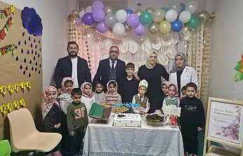 Minik öğrencinin Kur'an sevinci paylaşıladı