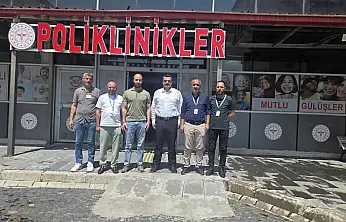 Müdür Acu Patnos Ağız ve Diş Sağlığı Merkezi'nde incelemelerde bulundu