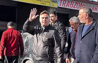 Müdür Önder, pazar mesaisinde oto sanayi esnafıyla buluştu