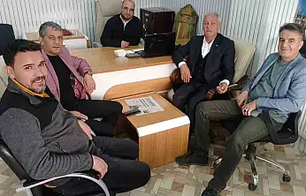 Patnos esnafı MHP heyetini ağırladı