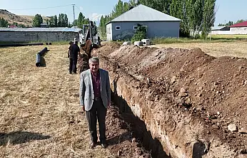 Patnos'ta 3 kilometrelik altyapı çalışması başladı