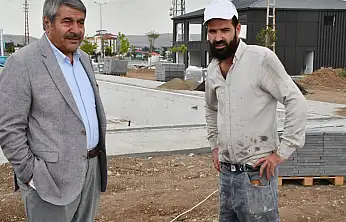 Patnos'ta Aquapark projesinde çalışmalar hızlandı: Başkan Taşkın sahada inceledi
