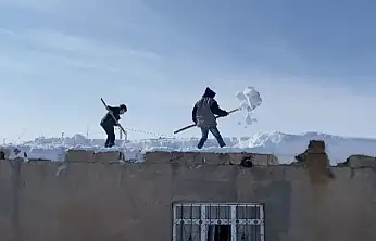 Patnos'ta kar ve soğuk dayanışmayı güçlendirdi