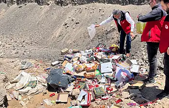 Patnos'ta son kullanma tarihi geçmiş 2 bin 650 gıda ürünü ele geçirildi
