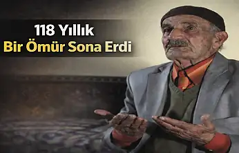 Patnos'ta tarihe tanıklık eden bir isim hayata veda etti