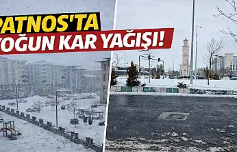 Patnos yeniden beyaza büründü
