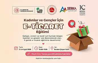 SERKA'dan Ağrı'da kadın ve gençlere e-ticaret eğitimi