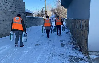 Soğuk kış günlerinde Patnos'tan sıcak bir destek