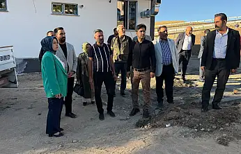 Taşlıçay'a değer katacak balık üretim tesisi şekillenmeye başladı