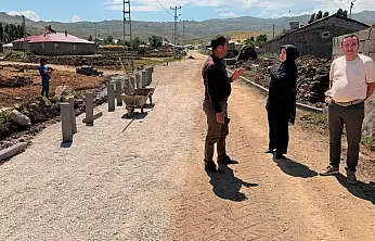 Taşlıçay'da köylerin ulaşım konforunu artırılıyor