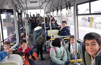 Taşlıçay'da ücretsiz toplu ulaşım başladı!