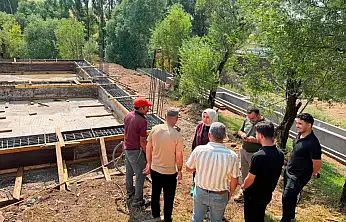 Taşlıçay'da yapımı süren balık tesisi yakından takip ediliyor