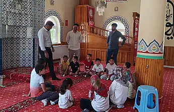 Taşlıçay'da Yaz Kur'an Kursu öğrencilerine anlamlı ziyaret