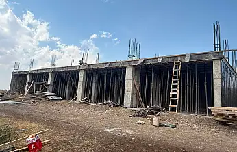 Taşlıçay'ın yeni otogarı yükseliyor