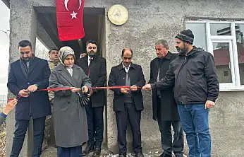 Taşlıçay Yukarı Düzmeydan Köyü'nde cami lojmanı hizmete açıldı