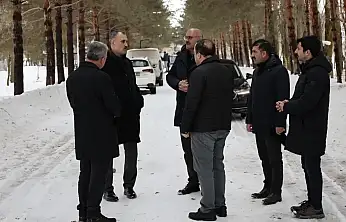 TRT Park mesire alanı yenilenecek: Ağrı Valisi Bozkurt incelemelerde bulundu