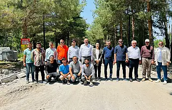 TRT Park mesire alanında çalışmalar hız kesmiyor
