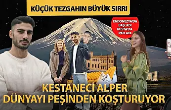 Turistler Onunla Fotoğraf Çekmek İçin Sıraya Giriyor: Ağrılı Kestaneci Alper Temel Dünya Gündeminde!