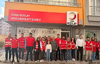 Türk Kızılay Genel Merkezi yöneticilerinden Doğubayazıt Şubesi'ne ziyaret