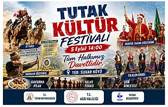Tutak Kültür Festivali için geri sayım başladı