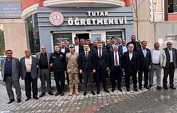 Tutak'ta muhtarlar kahvaltıda buluştu